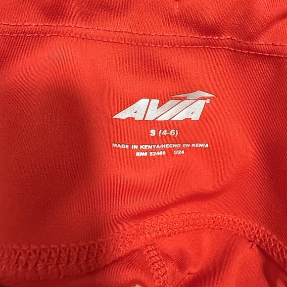 NWOT Orange leggings - Picture 3 of 3